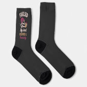 Chaussette Alimenté Par Le Café Glacé Et L'Anxiété (Droite)