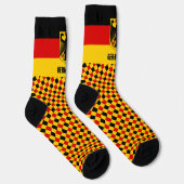 Chaussette Allemagne Chaussettes, drapeau allemand mode / spo (Droite)