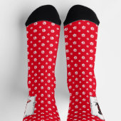 Chaussette Allons-y ! Black Lab Labrador Retriever Cute (Haut)