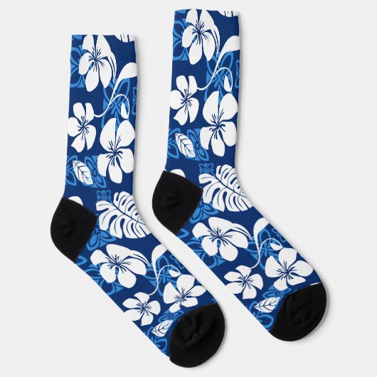 CHAUSSETTE ALOHA VENDREDI (BLEU) (Droite)