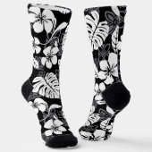 CHAUSSETTE ALOHA VENDREDI (NOIR) (Angulaire)