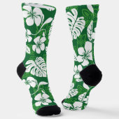 CHAUSSETTE ALOHA VENDREDI (VERT) (Angulaire)