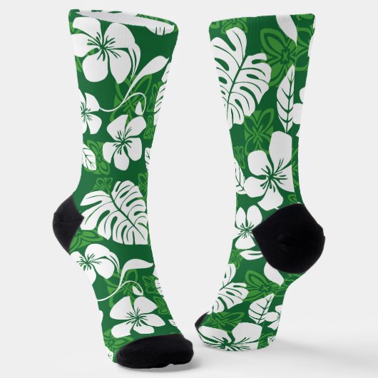 CHAUSSETTE ALOHA VENDREDI (VERT) (Angulaire)