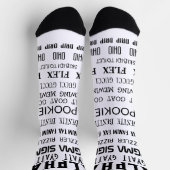 CHAUSSETTE ALPHA RIZZ SIGMA GYATT FLEX SOCKS (Haut)