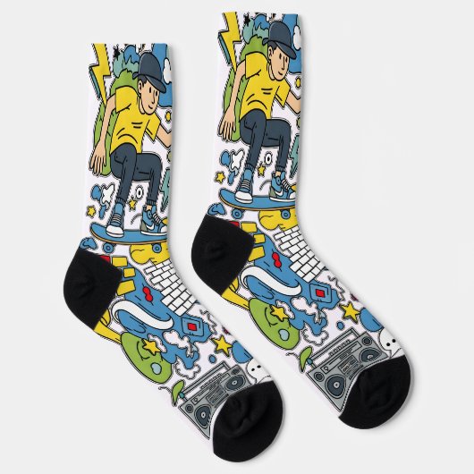 Chaussette Ambiance de rue (Droite)