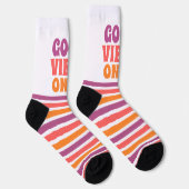 Chaussette Ambiance Positive Fête Colorée (Droite)