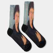Chaussette Amedeo Modigliani - Femme aux yeux bleus (Droite)