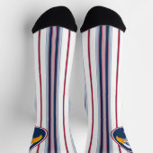 Chaussette American Bald Eagle et Patriotic Pencil (Haut)