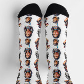 Chaussette Amérindiens Amérindiens Conception Motif (Haut)