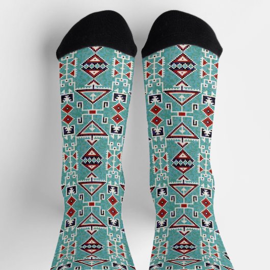 Chaussette Amérindiens Navajo Motif (Haut)