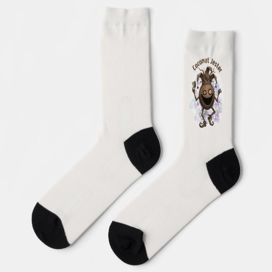 Chaussette Ami Jester Coconut (Gauche)