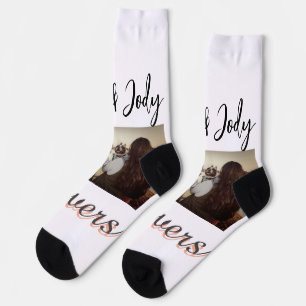 Chaussette Amis animaux meilleurs potes ajouter nom animal ph