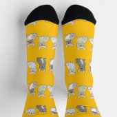 Chaussette Amis Bouledogue Français (Haut)