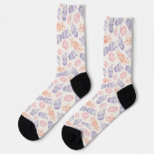 Chaussette AMIS™ | Pastel Central Perk Motif (Gauche)
