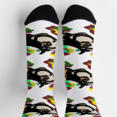 Chaussette Amour Citrouille (Haut)