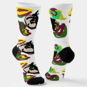 Chaussette Amour Citrouille (Angulaire)