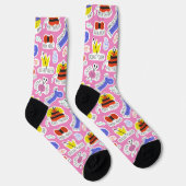 Chaussette Amour de tricot crochet (Droite)