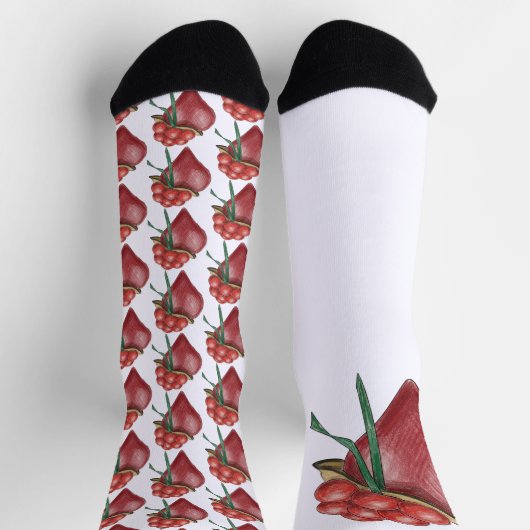 Chaussette Amour noir (Haut)