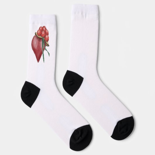 Chaussette Amour noir (Droite)