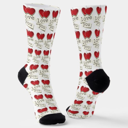 Chaussette Amour Toi Saint-Valentin (Angulaire)