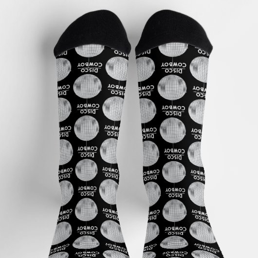 Chaussette Amusants Disco Ball Disco Bachelor (Haut)