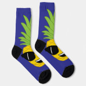 Chaussette Ananas géant Funny Hawaiian Luau (Droite)