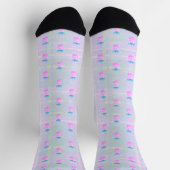 Chaussette Ananas roses de ferme (Haut)