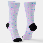 Chaussette Ananas roses de ferme (Angulaire)
