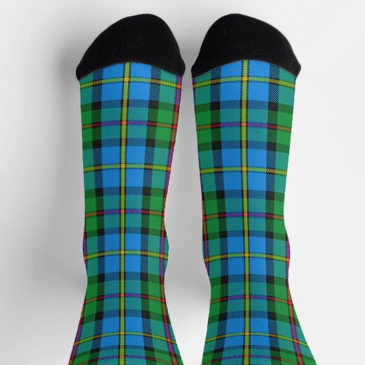 Chaussette Ancien clan écossais MacLeod de Harris Tartan (Haut)