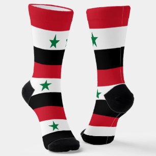 Chaussette Ancien drapeau de Syrie