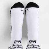 Chaussette Ancrage Alaska Crossroads of the World (Haut)