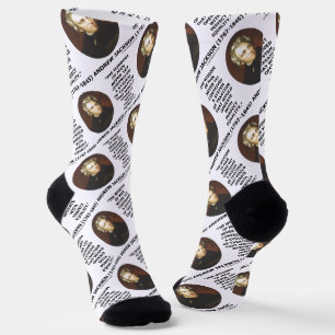 Chaussette Andrew Jackson La Sagesse Contrevient L'Égalité Fi