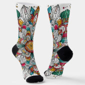 Chaussette Anges de Noël multicolores (Angulaire)