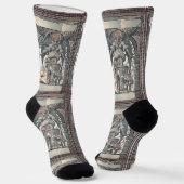 Chaussette Anges gardiens avec l'enfant Jésus (Angulaire)