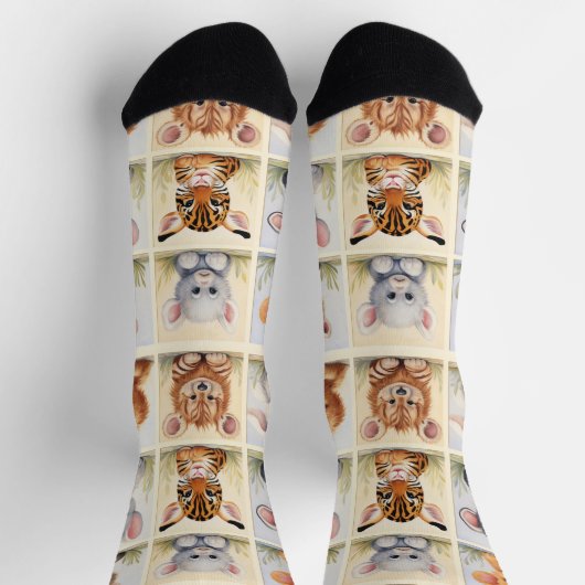 Chaussette Animaux mignons 2 (Haut)