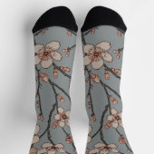 Chaussette Antique Almond Blossom Art Nouveau Pattern (Haut)
