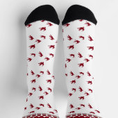 Chaussette Antique Plaque & Café au Lait Bol Chaussettes | Av (Haut)