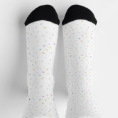 Chaussette Aquarelle douce Motif Confetti (Haut)