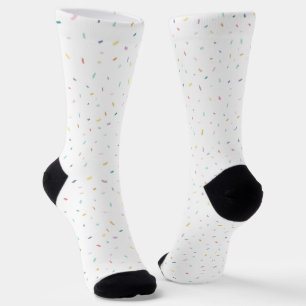 Chaussette Aquarelle douce Motif Confetti