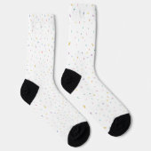 Chaussette Aquarelle douce Motif Confetti (Droite)