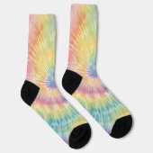 Chaussette Aquarelle Pastel Rainbow Tie Dye (Droite)