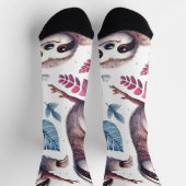 Chaussette Aquarelle vintage mignonne (Haut)