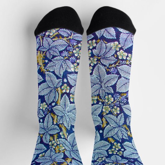 Chaussette Arbre framboisier, William Morris (Haut)