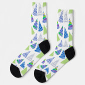 Chaussette Arbres de Noël (Gauche)