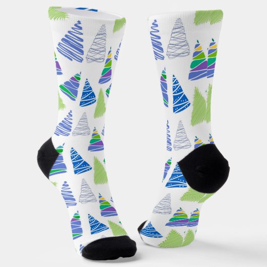 Chaussette Arbres de Noël (Angulaire)