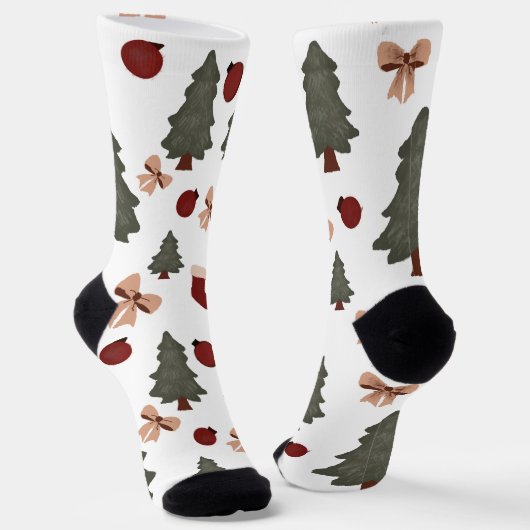 Chaussette Arbres de Noël (Angulaire)