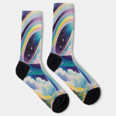 Chaussette Arc-en-ciel Imaginaire Spirit Journey (Droite)
