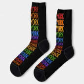 Chaussette Arc-en-ciel NEW YORK (Gauche)