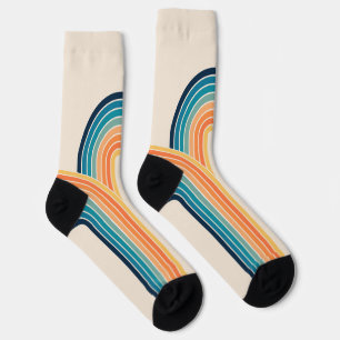 Chaussette Arches triples rétro colorés