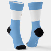 Chaussette Argentine Drapeau national patriotique argentin (Angulaire)